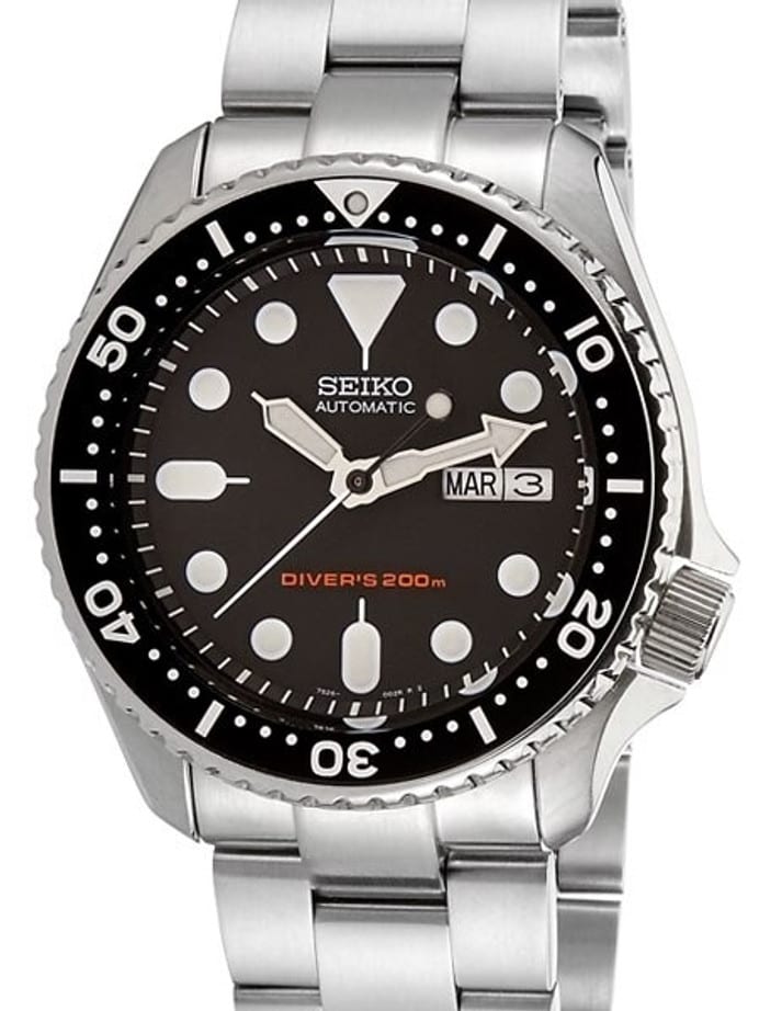 Scratch and Dent - Seiko SKX007 Divers Automatic Watch Super-O "Boyer" Edition #SKX007