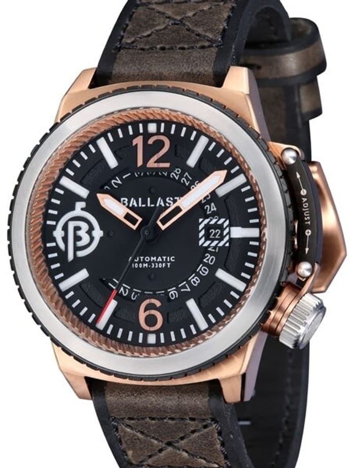 Ballast Trafalgar Automatic Watch with Unique Bezel System #BL-3133-02