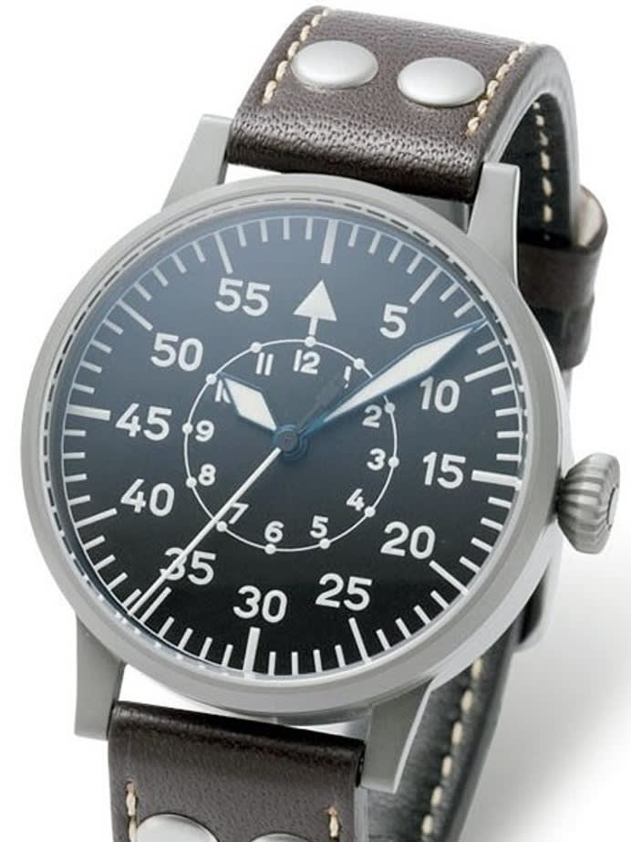 Laco Erfurt Type B Dial Quartz Pilot Watch with Sapphire Crystal #861745