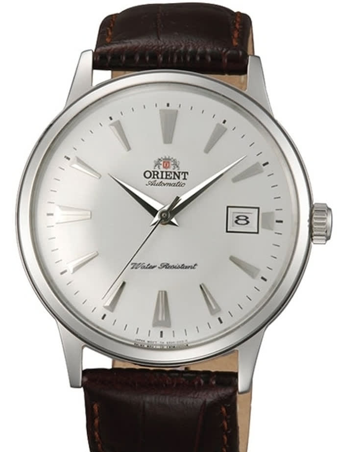 Orient 2nd Generation Automatic Watch with Silvertone Case and Hour Markers #AC00005W