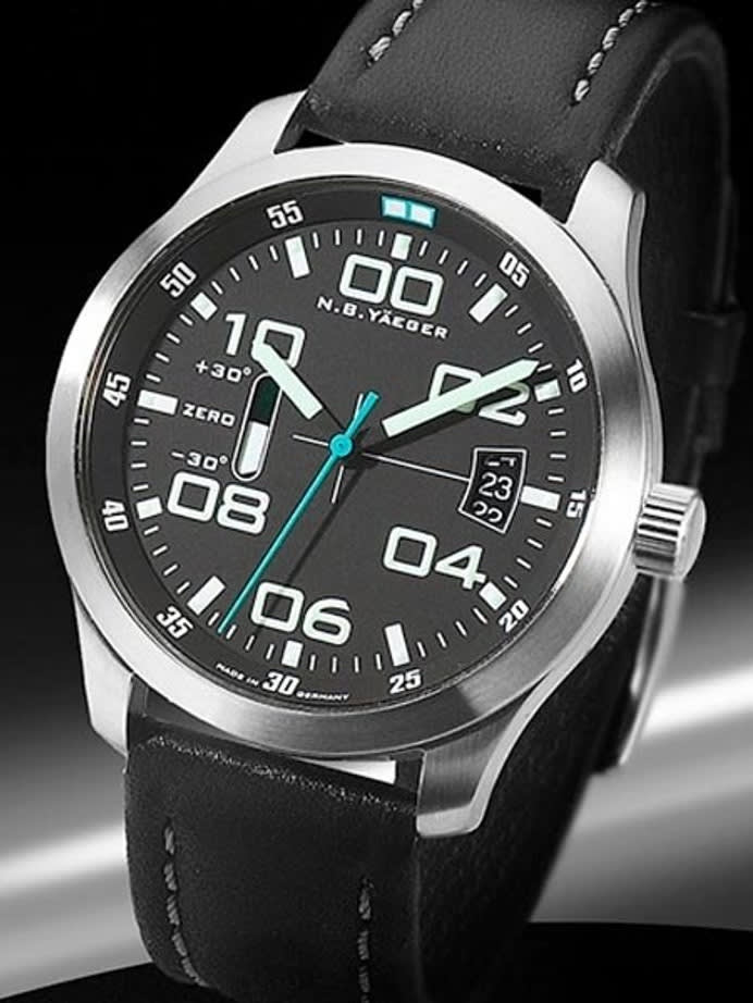 NB Yaeger Swiss Automatic Pilot Watch with Sapphire Crystal #TENDENCE-C1