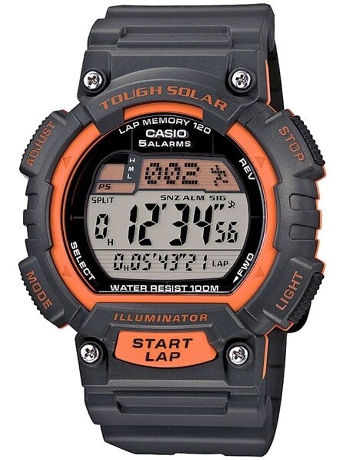Casio Tough Solar-Light Powered Digital World Time Chronograph Alarm #STL-S100H-4AV