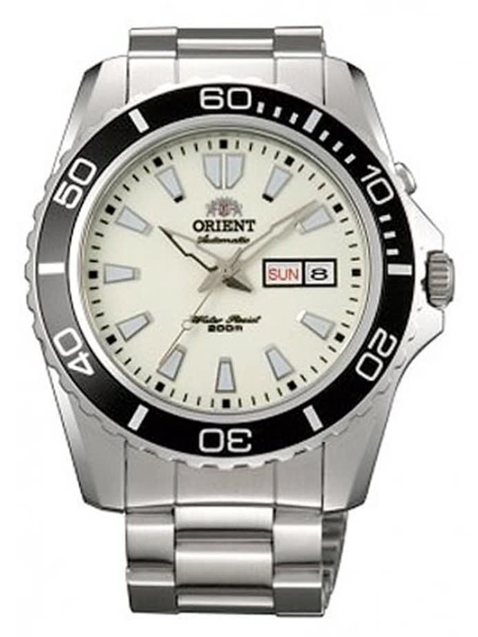 Scratch and Dent - Orient Luminous Dial Mako XL Automatic Dive Watch on a Bracelet #CEM75005R 2