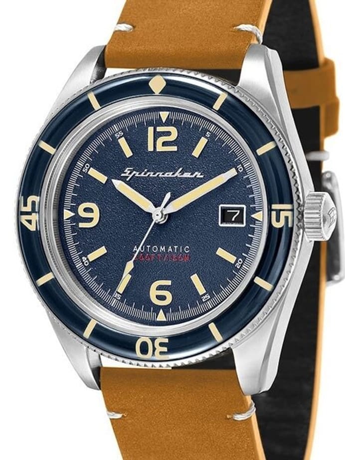 Spinnaker Fleuss Automatic Vintage Style Sports Watch with 43mm Case #SP-5055-05