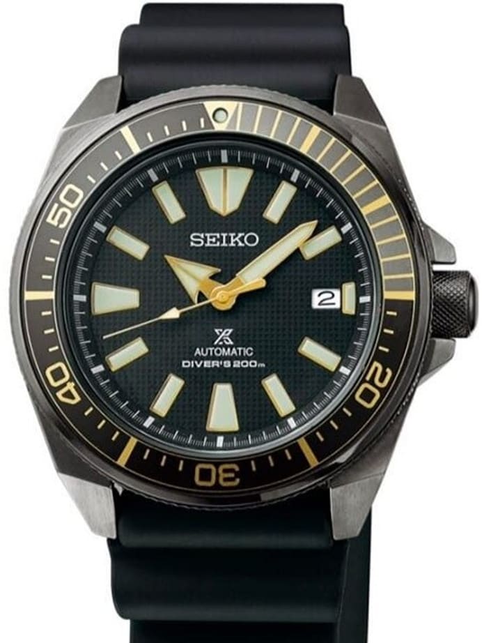 Customized Seiko Samurai Automatic Dive Watch #SRPB53 1