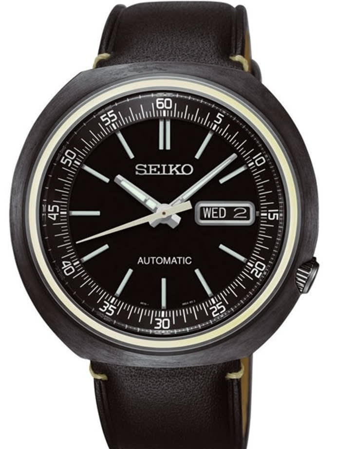 Seiko Recraft Automatic 24-Jewel Watch with a 44mm Turtle-Style Case #SRPC15J1