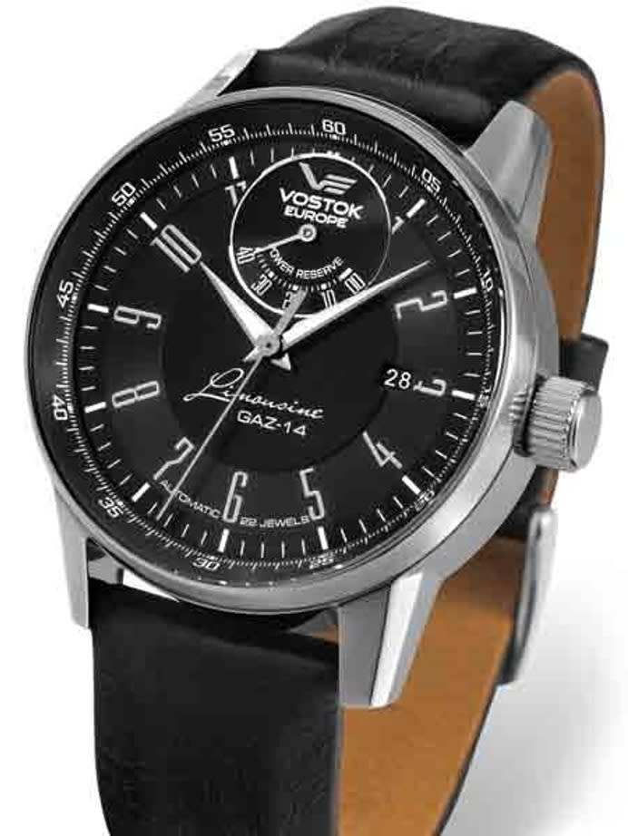 Vostok-Europe Men's Gaz-Limo Automatic with Power Reserve Indicator #560A517