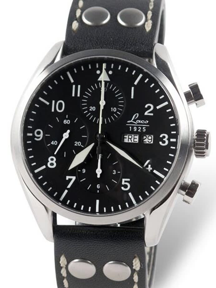 Laco Kiel Valjoux 7750 Swiss Automatic Chronograph with Sapphire Crystal #861715