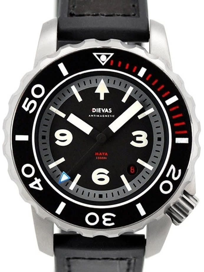 German Made Dievas Maya Dive Watch with 6Steel and Anti-Magnetic Design #Maya