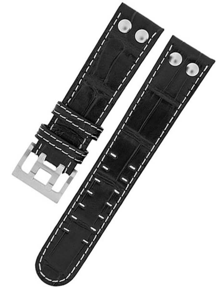 Di-Modell Venezuela Aviator Style Alligator Grain Leather Watch Strap #122010