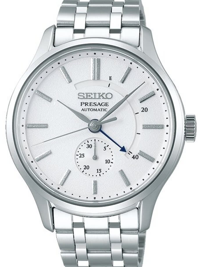 Seiko Presage Automatic Dress Watch with 42mm Case, Sapphire Crystal, Power Reserve Indicator #SSA395