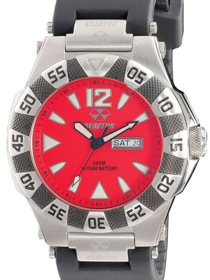 Reactor Gamma SS 300 Meter Dive Watch with SuperLuminova Illumination and Stainless Steel Case #53811