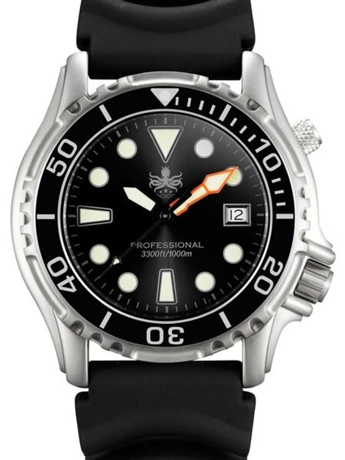 PHOIBOS 1000-Meter Ocean Master Quartz Dive Watch with Sapphire Crystal #PX005C