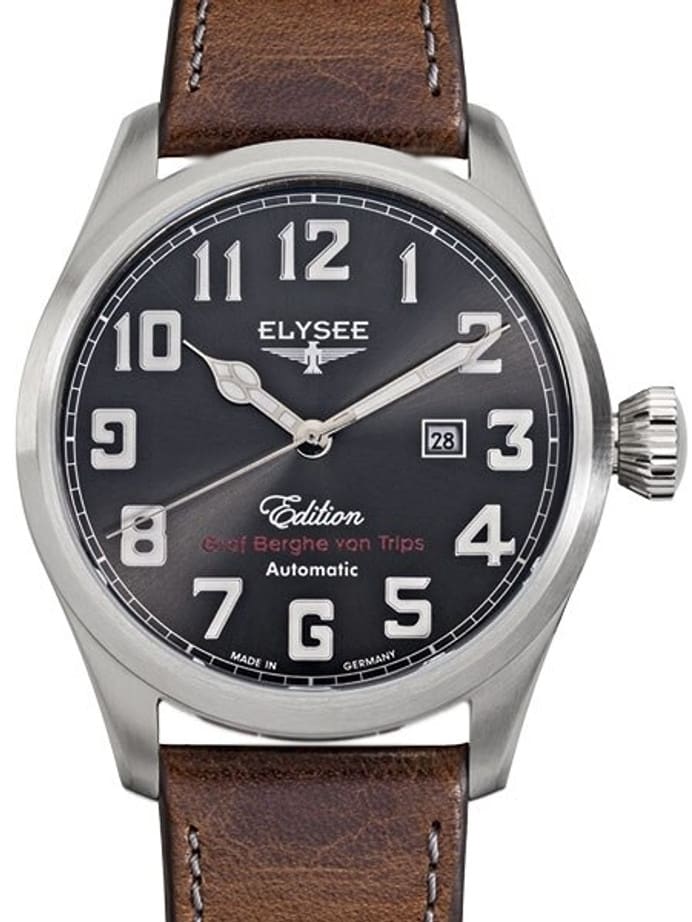 Elysee 46mm Hemmersbach Automatic Watch with Sapphire Crystal #38011