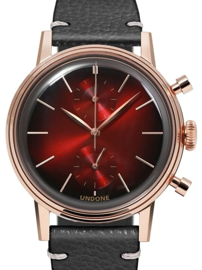 Undone Mystique Mars, MechaQuartz Chronograph with 60-Minute Stopwatch #Mystique-Mars-RG
