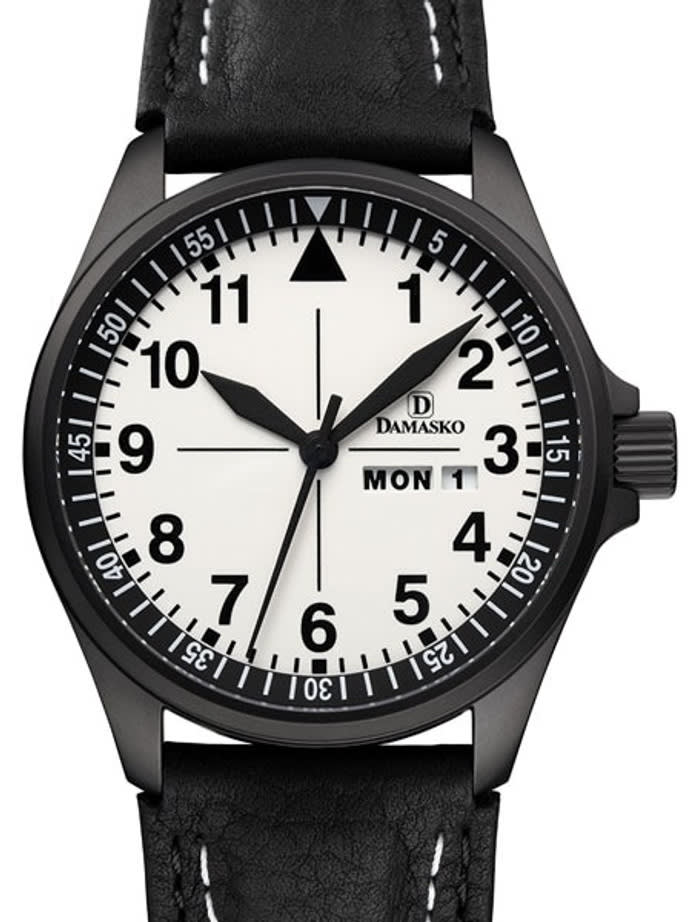 Damasko Swiss ETA Automatic with a 41.8mm Black Ion Stainless Steel Case #DA373BK