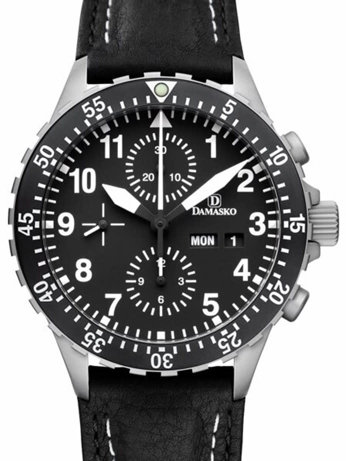 Damasko Swiss Valjoux 7750 Chronograph with 60 Minute Dive Bezel #DC66