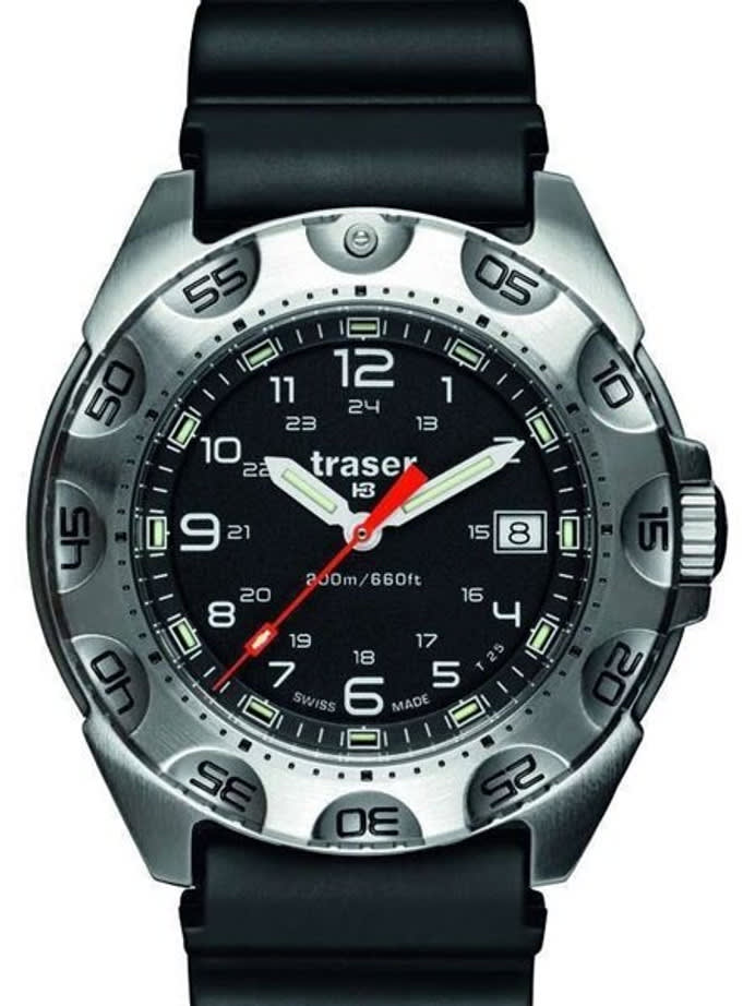 Traser Survivor Military Watch with Green Tritium Illumination and Sapphire Crystal #105471