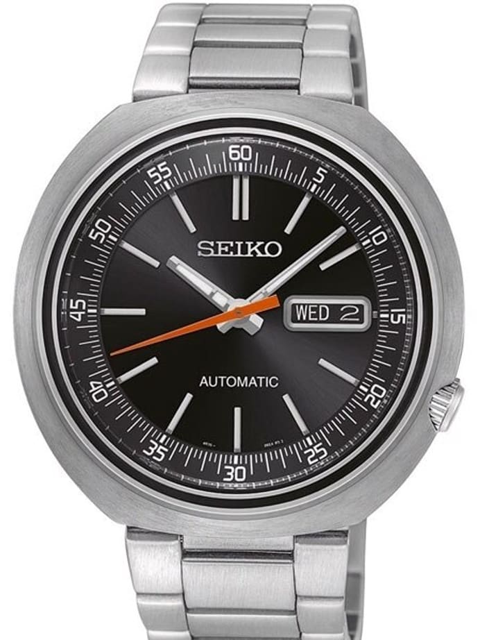 Seiko Recraft Automatic 24-Jewel Watch with a 44mm Turtle-Style Case #SRPC11K1