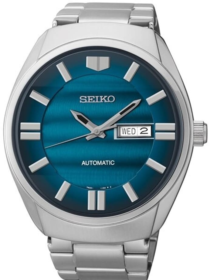 Seiko Recraft Series Automatic Watch with 43.5mm Stainless Steel Case and Matching Bracelet #SNKN03