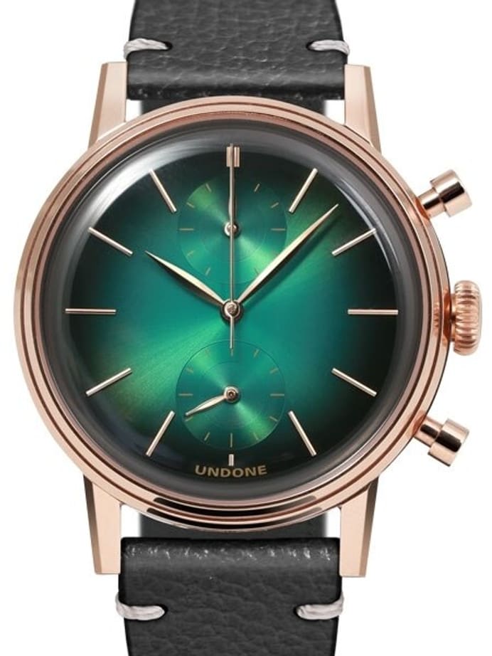 Undone Mystique Neptune, MechaQuartz Chronograph with 60-Minute Stopwatch #Mystique-Neptune-RG