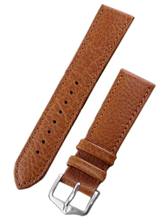 Hirsch Forest Gold Brown Soft Calf Leather Watch Strap #179202-70