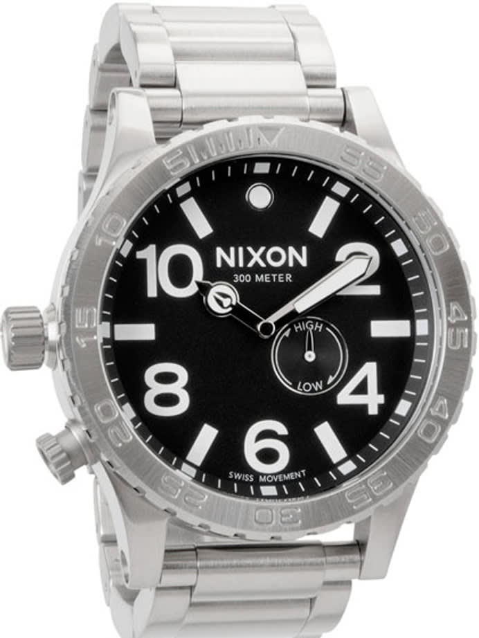 Nixon 51-30 Watch with Tide High - Low Meter and Left Side Crown