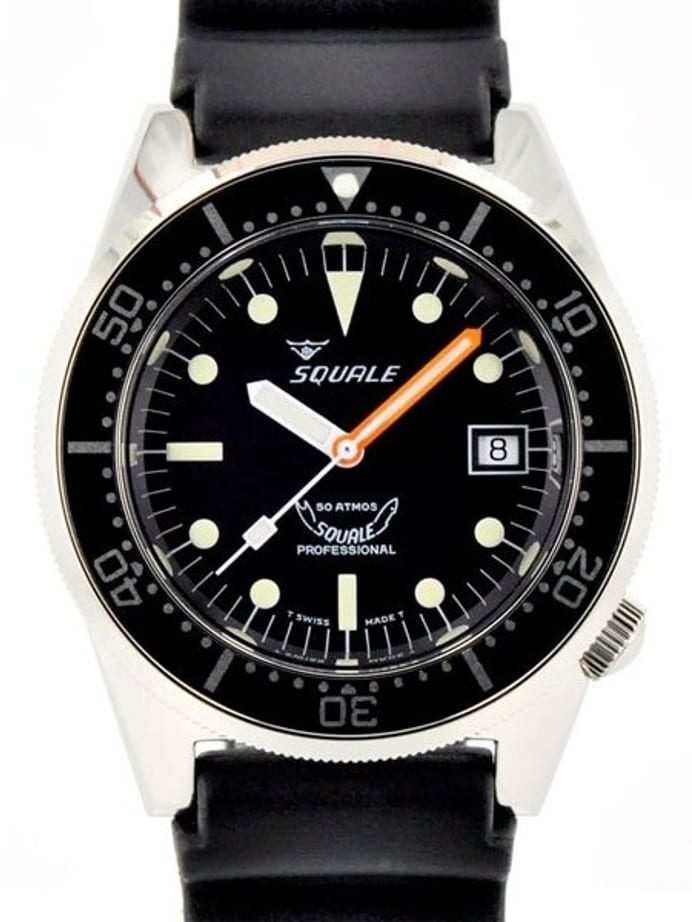 Scratch and Dent - Squale 500 meter Professional Swiss Automatic Dive watch with Sapphire Crystal #1521-026-A 1
