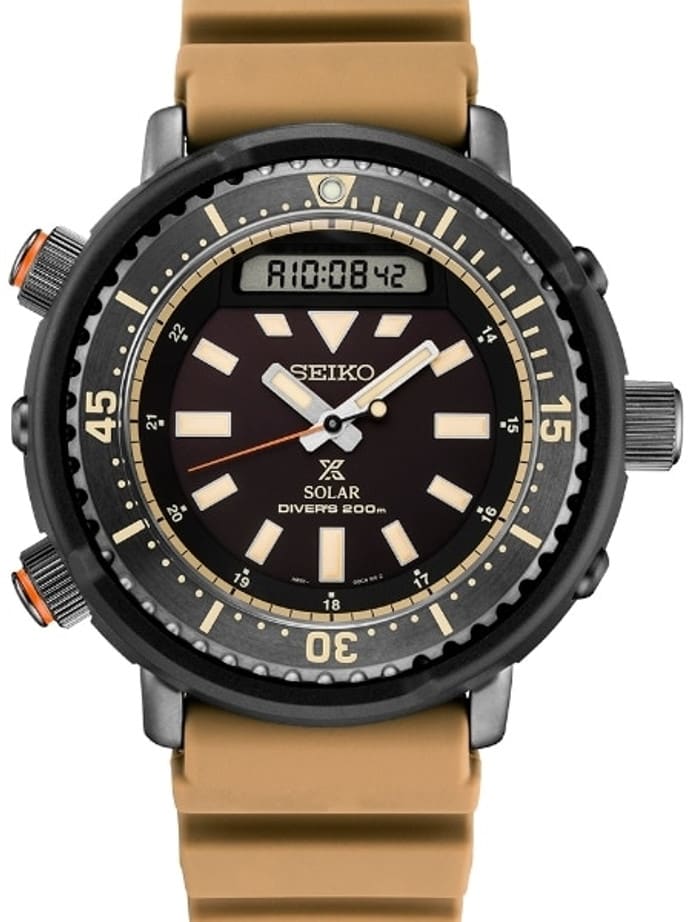 Seiko "Arnie" Prospex Tuna Dive Watch with Solar Movement and 47.5mm Case #SNJ029