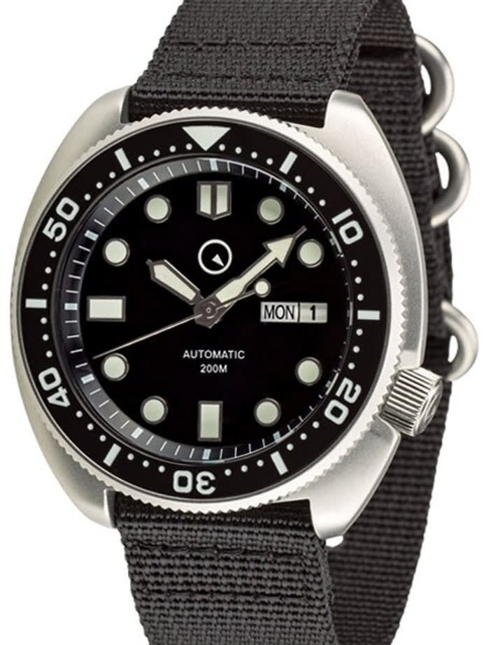 Islander Automatic Dive Watch with AR Double Dome Sapphire Crystal, and Luminous Ceramic Bezel Insert #ISL-12