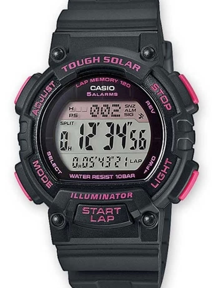 Casio Women's Tough Solar-Light Powered Digital Chronograph Alarm #STL-S300H-1C