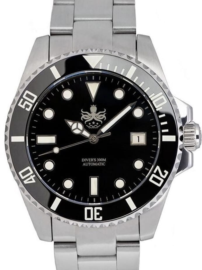 Scratch and Dent - PHOIBOS 300-Meter Automatic Dive Watch with AR Sapphire Crystal #PY007C