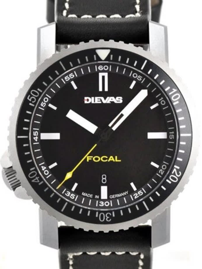 Dievas Focal 500 Meter Dive Watch with Sapphire Crystal and Rotating Diver Bezel.