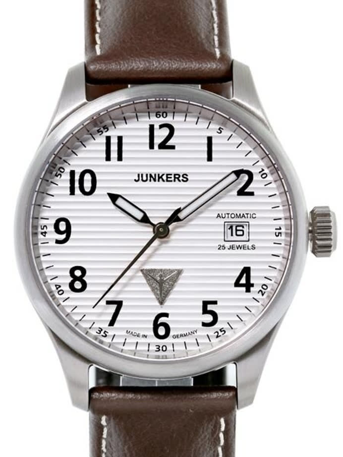 Junkers  JU-52 Swiss ETA 2824-2 Automatic Watch with Sapphire Crystal #6256-1