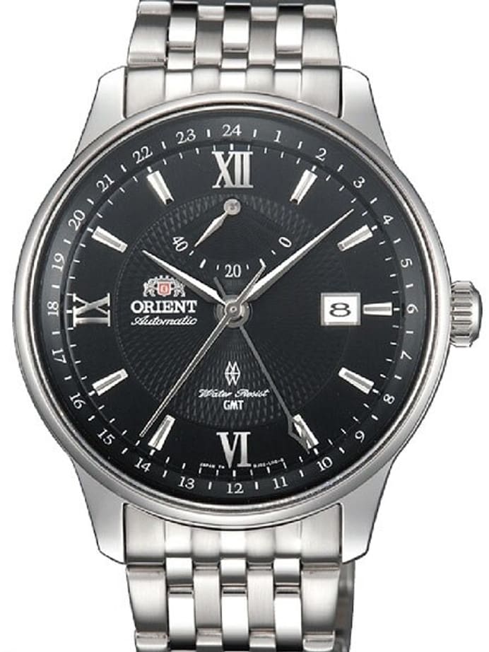 Orient Constellation Automatic GMT Watch with Power Reserve Meter and Sapphire Crystal #DJ02002B