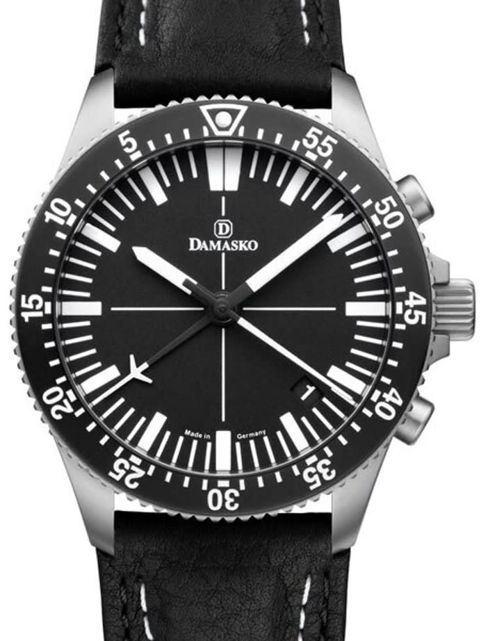 Damasko 42mm Chronograph with a Unique 60-Minute Stopwatch Function #DC82