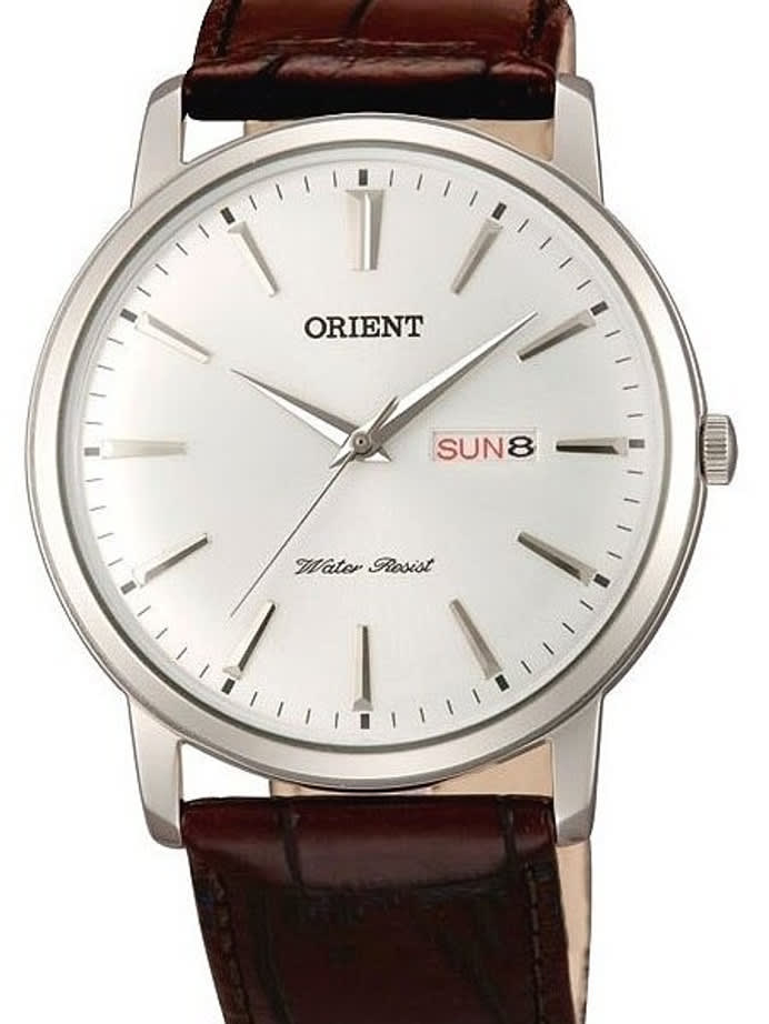 Scratch and Dent - Orient Capital Quartz Analog Dress Watch with Day and Date Window #UG1R003W 2