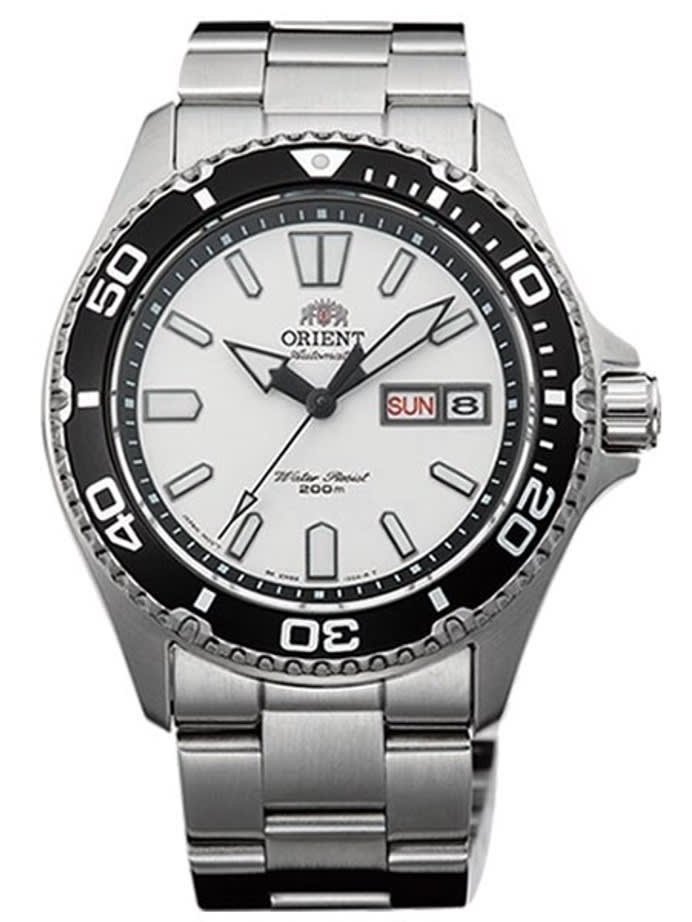 Scratch and Dent - Orient USA II White Dial Automatic Dive Watch with Sapphire Crystal #AA0200CW 1