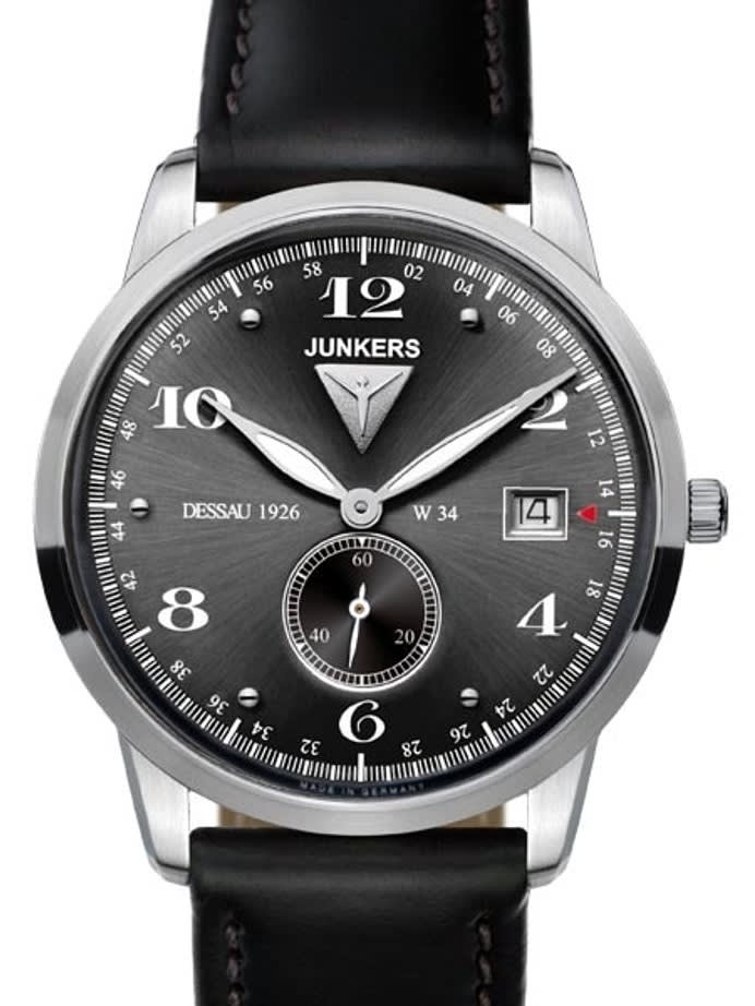 Junkers Dessau 1926 Flatline Ulta-Thin Dress Watch #6334-2