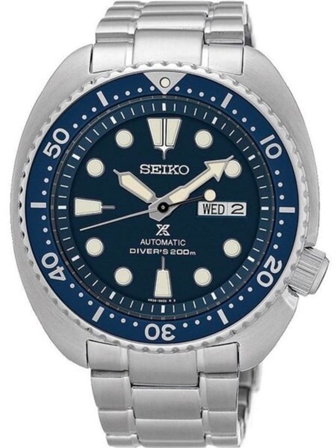 Customized Seiko Turtle Automatic Dive Watch #SRP773
