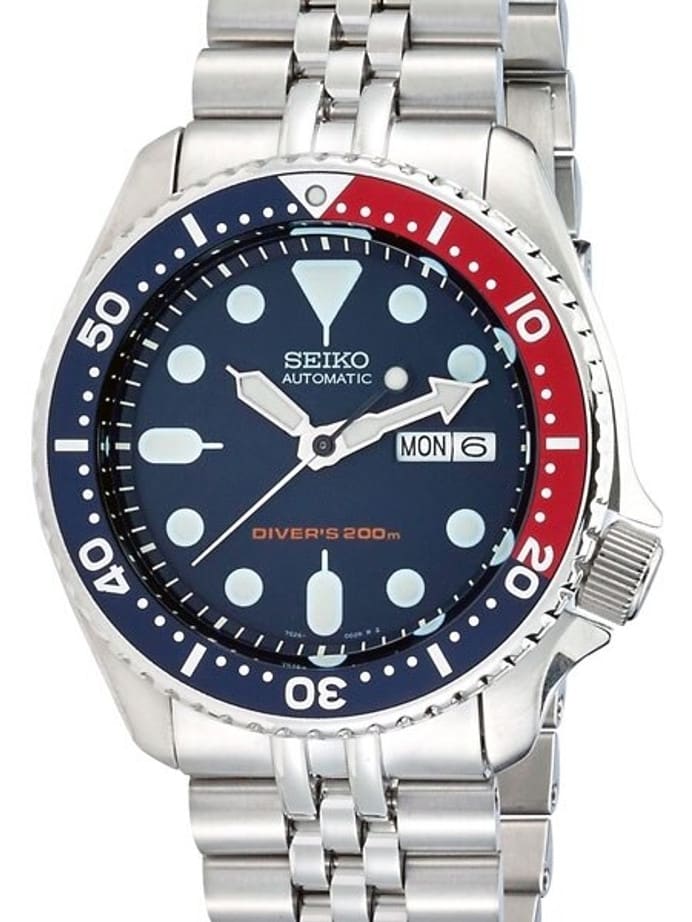 Scratch and Dent - Seiko SKX009 Divers Automatic Watch Strapcode Super-J "Louis" Edition Custom Mod #SKX009 1