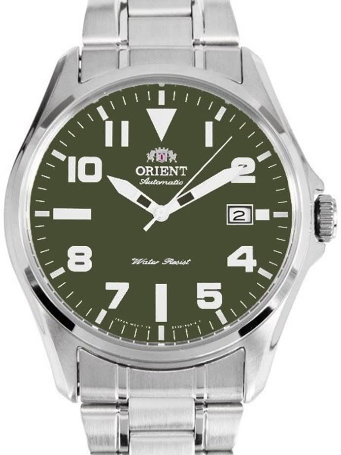 Orient Wingman 41mm Military Collection Automatic Watch with Date #ER2D006F