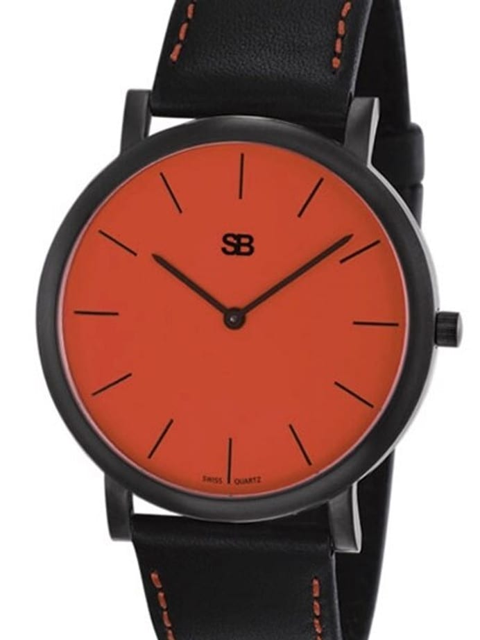 SB Ultra-Thin Swiss Quartz Dress Watch with Sapphire Crystal #SOB1008