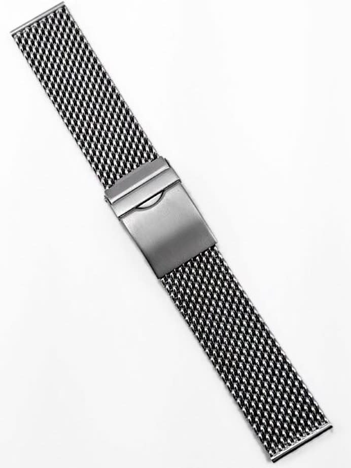 Vollmer Brushed Finish Stainless Steel Mesh Bracelet #17002H4 (22mm)