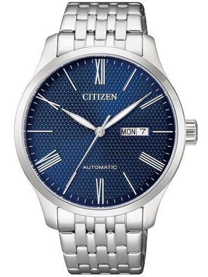 Scratch and Dent - Citizen Automatic Blue Dial Watch with Stainless Steel Bracelet #NH8350-59L 1