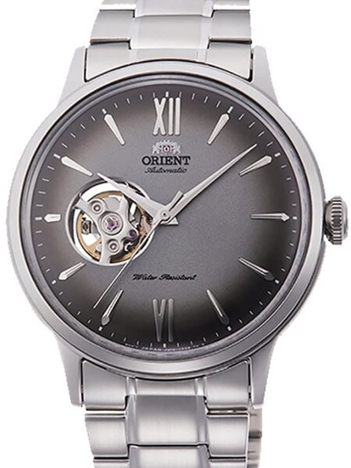 Orient Helios Open-Heart Automatic Dress Watch with Bracelet #RA-AG0029N10A