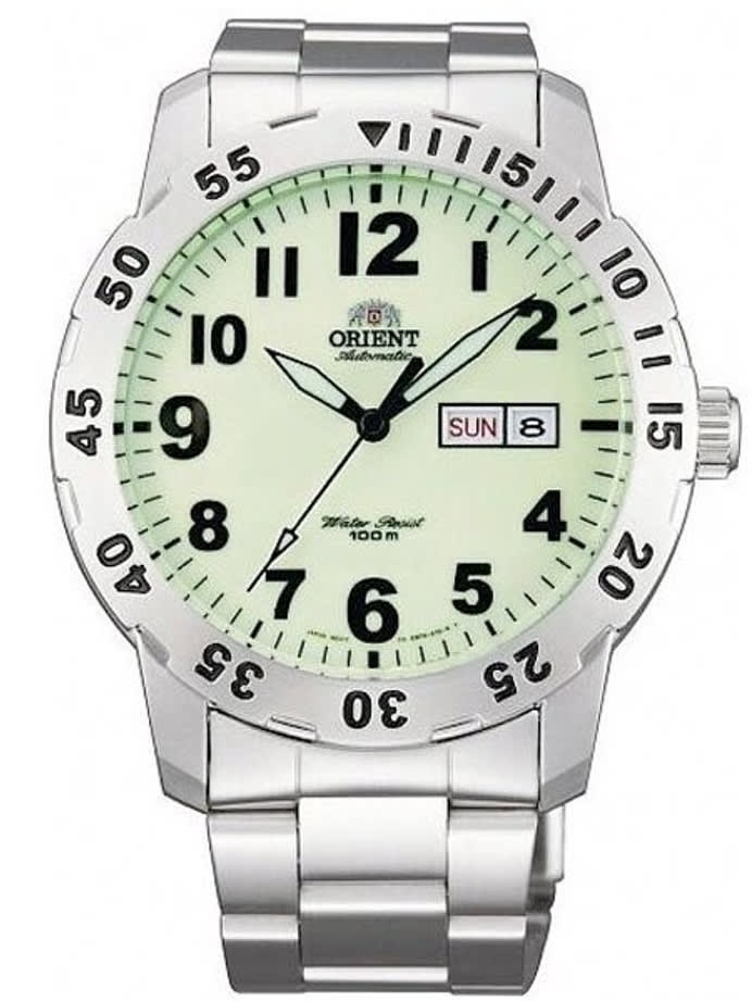 Scratch and Dent - Orient 21-Jewel Automatic Aviator Watch with Luminous Dial #EM7A002R-SND