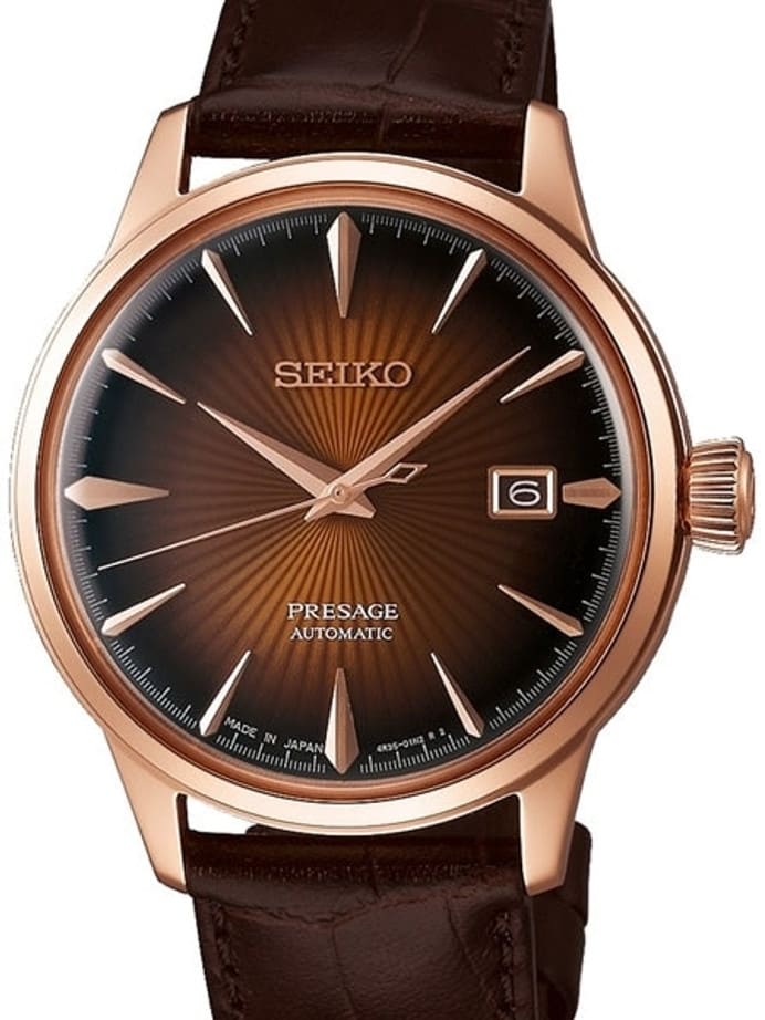 Seiko Presage "Cocktail Time" Automatic Dress Watch with 40.5mm Case #SARY078