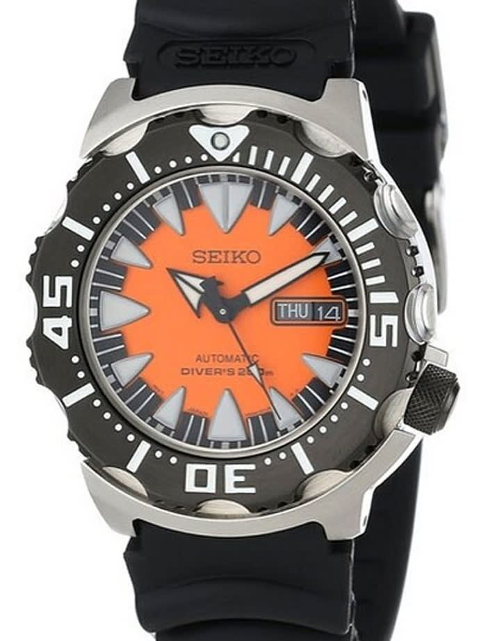 Seiko 2nd Generation Orange Monster with new 24-Jewel Automatic Movement #SRP315K1