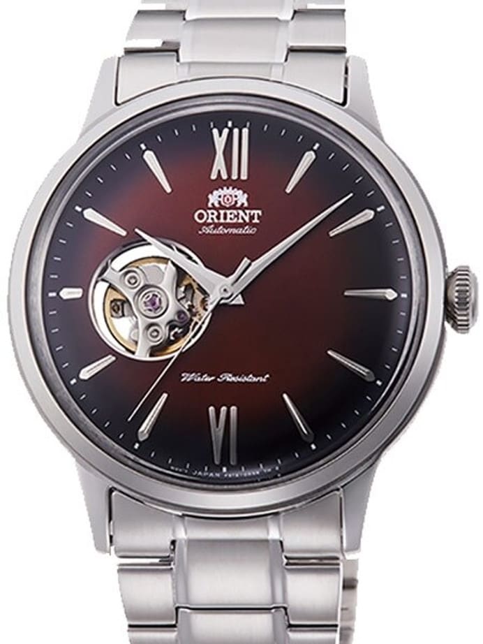 Orient Helios Open-Heart Automatic Dress Watch with Bracelet #RA-AG0027Y10A